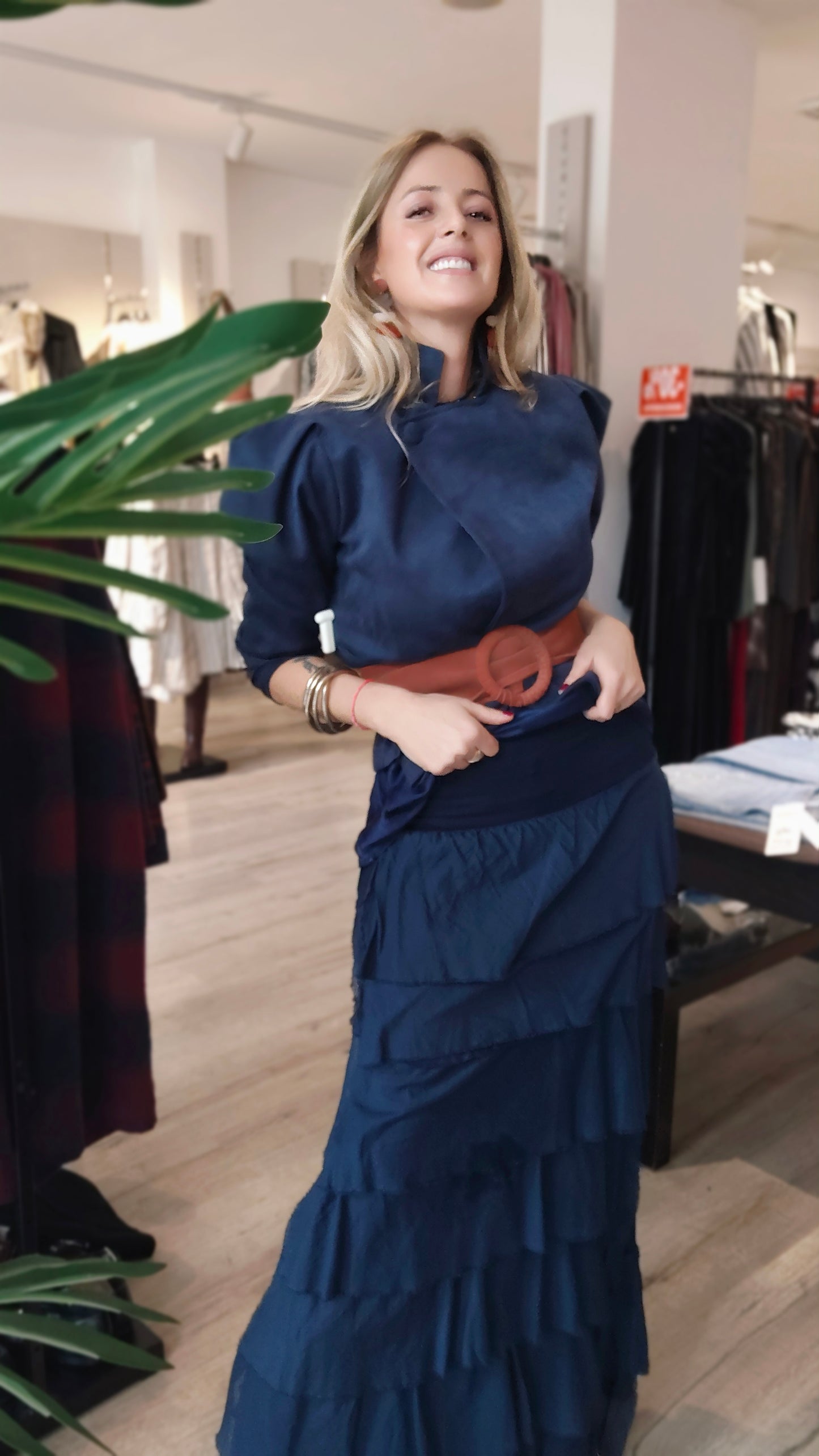 CHAQUETA EFECTO ANTE