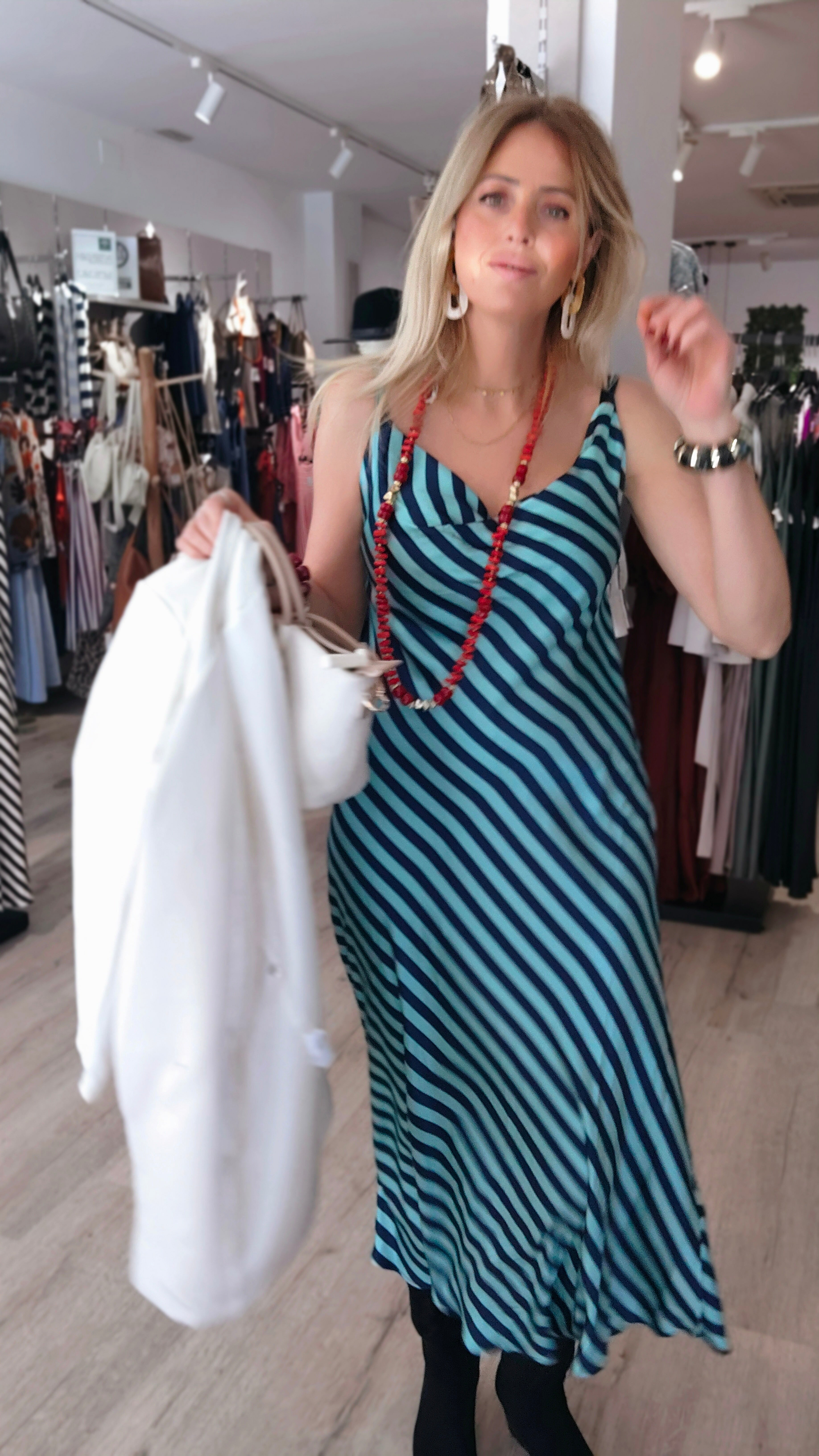 VESTIDO  MAREJADA VERDE