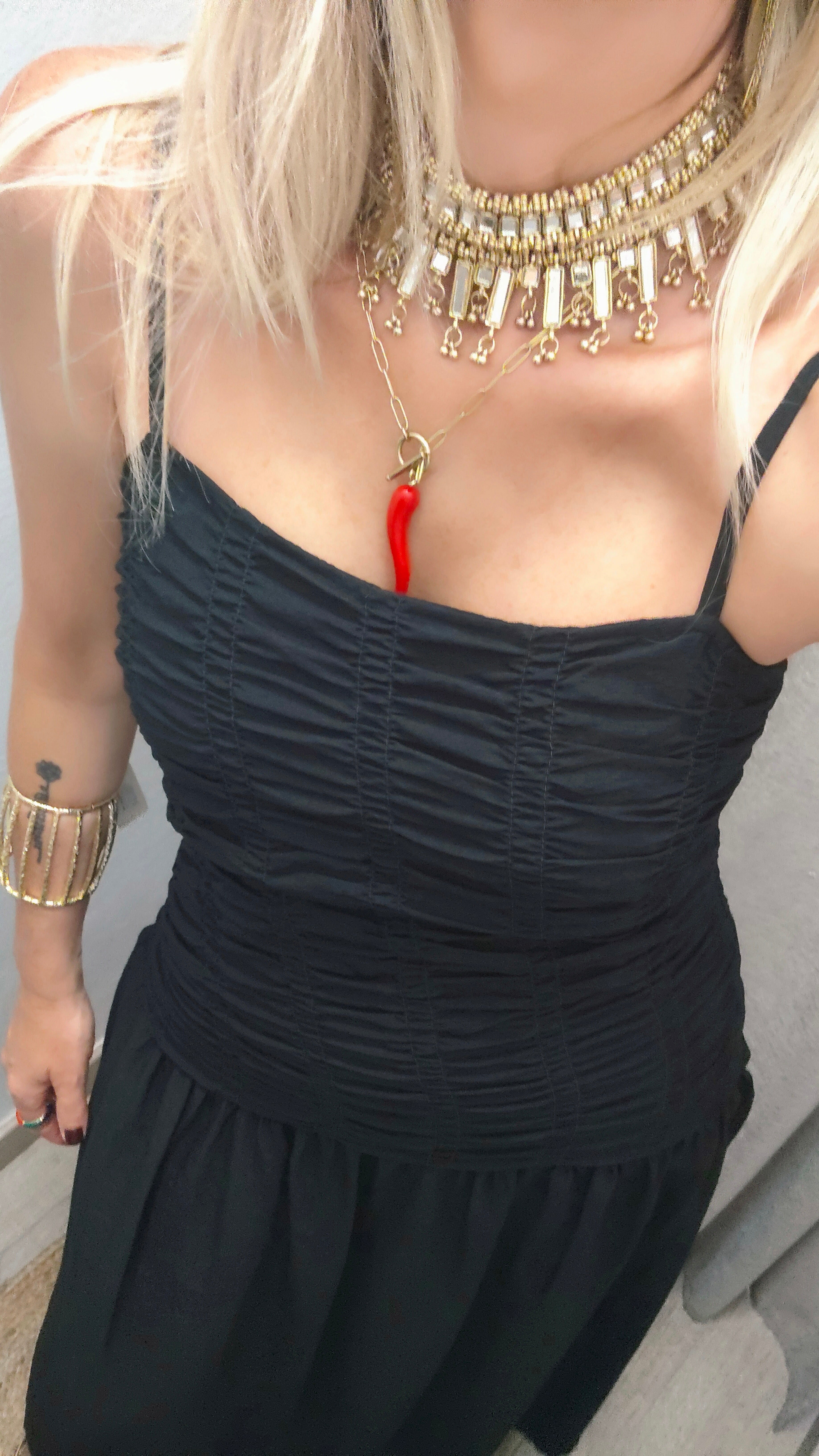 VESTIDO PANAL NEGRO