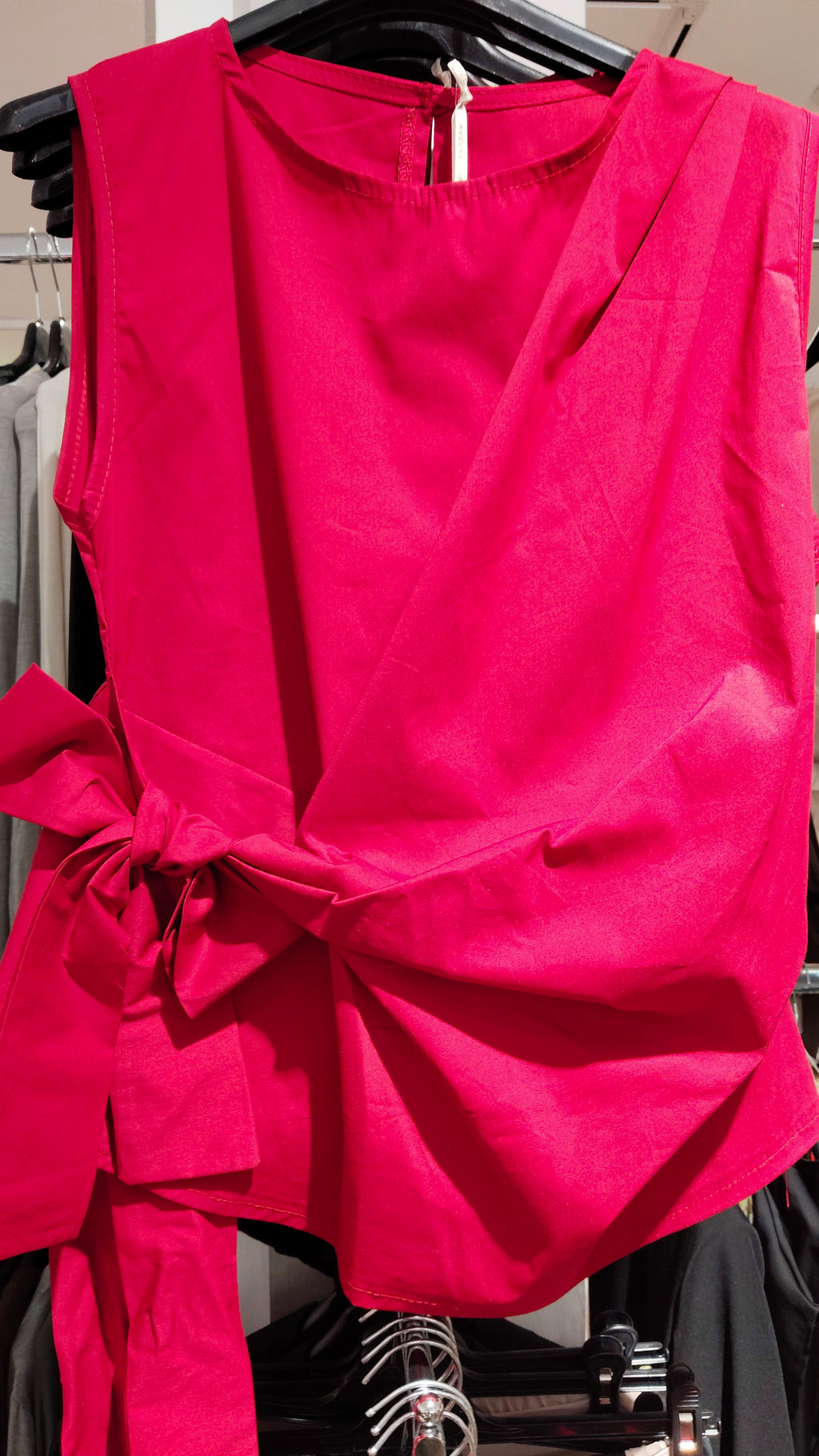 TOP LAZO ROJO