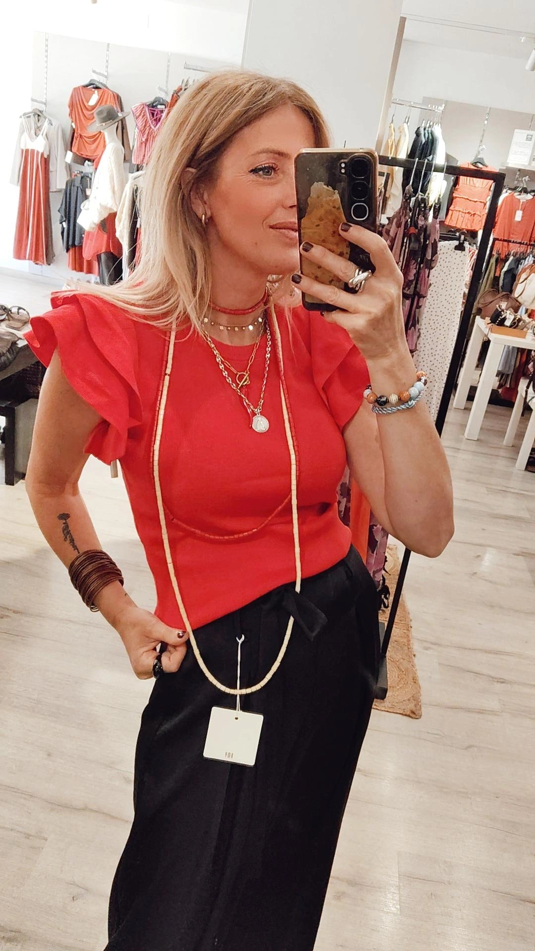 TOP ROJO VOLANTE