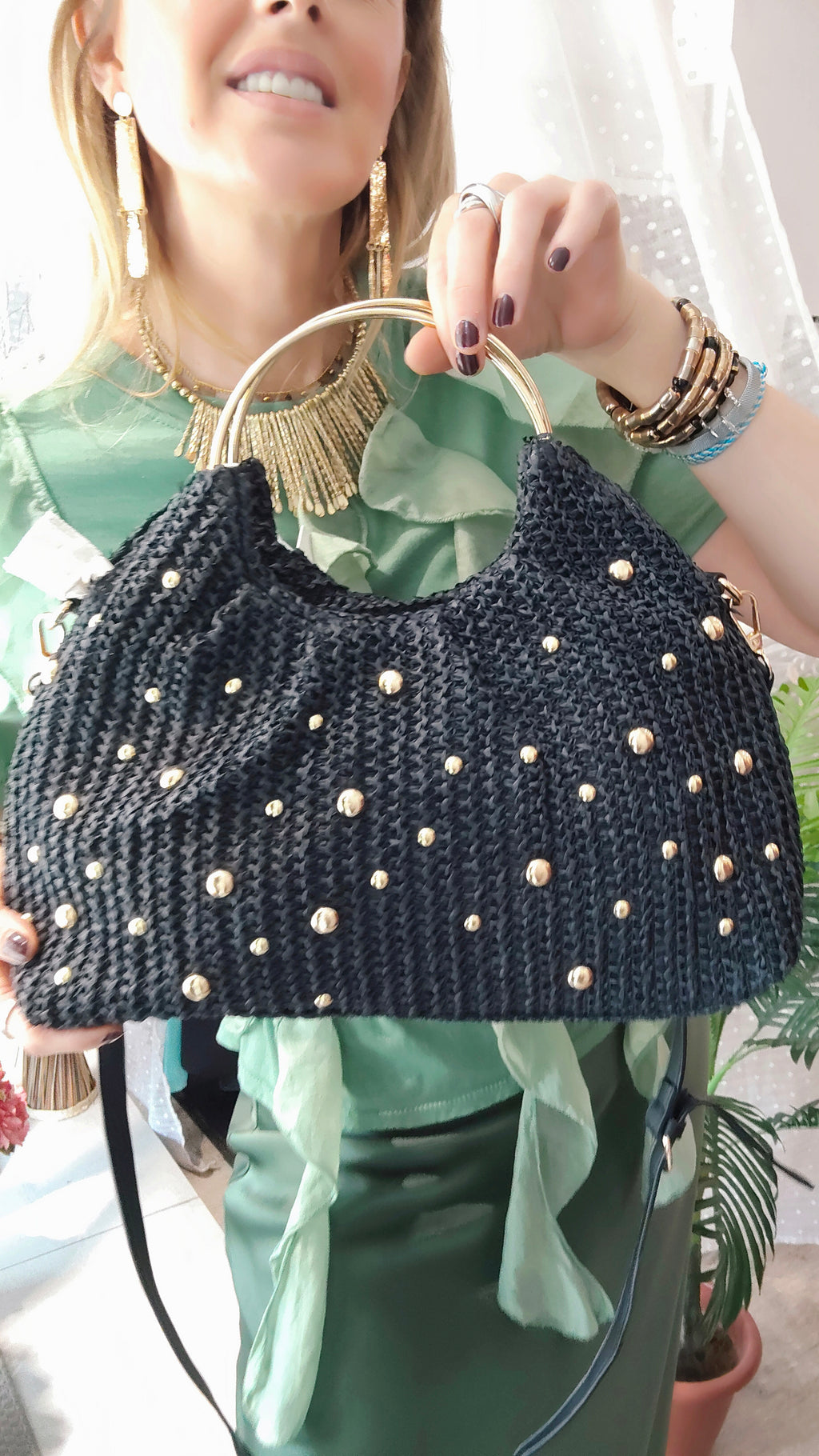 BOLSO RAFIA TRENZADO