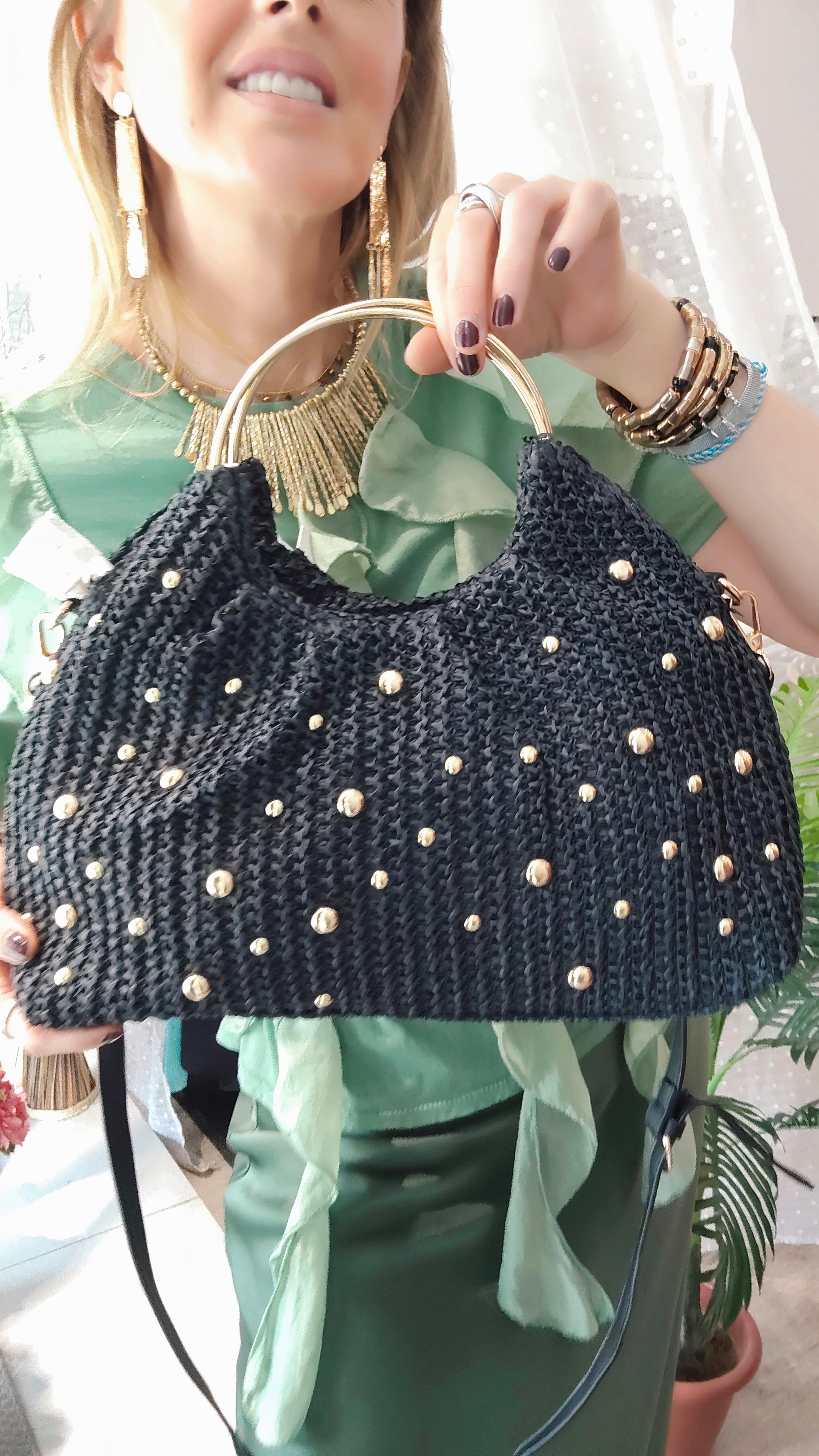 BOLSO RAFIA TRENZADO