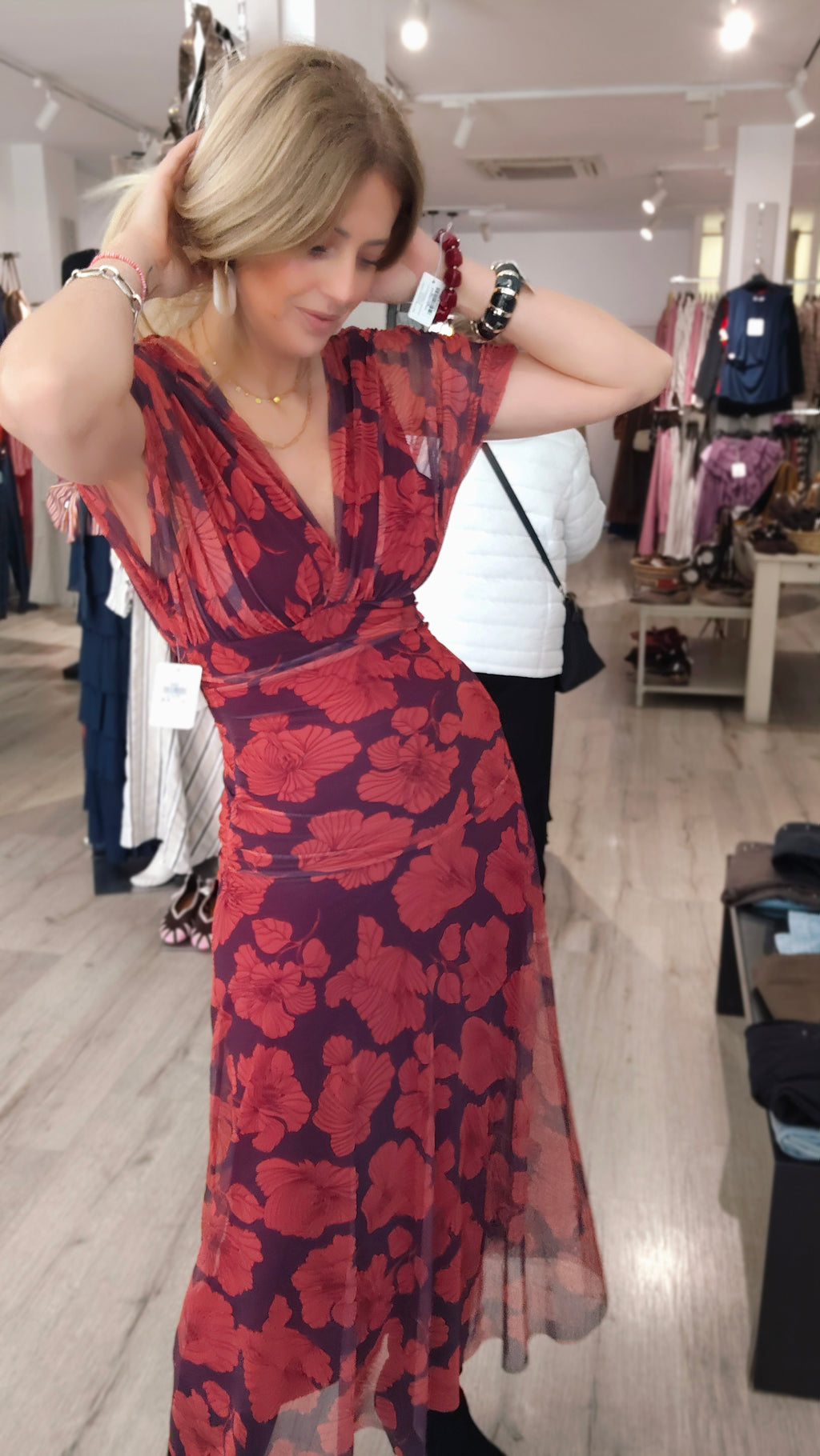 VESTIDO BORGOÑA