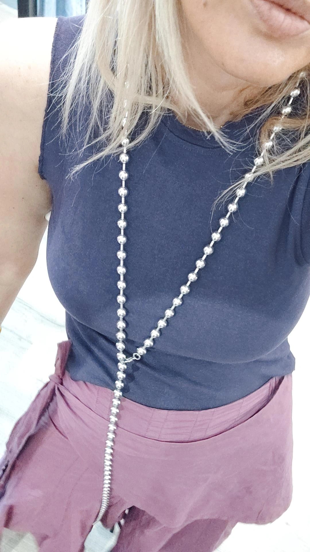 CAMISETA CUELLO ONDULADO