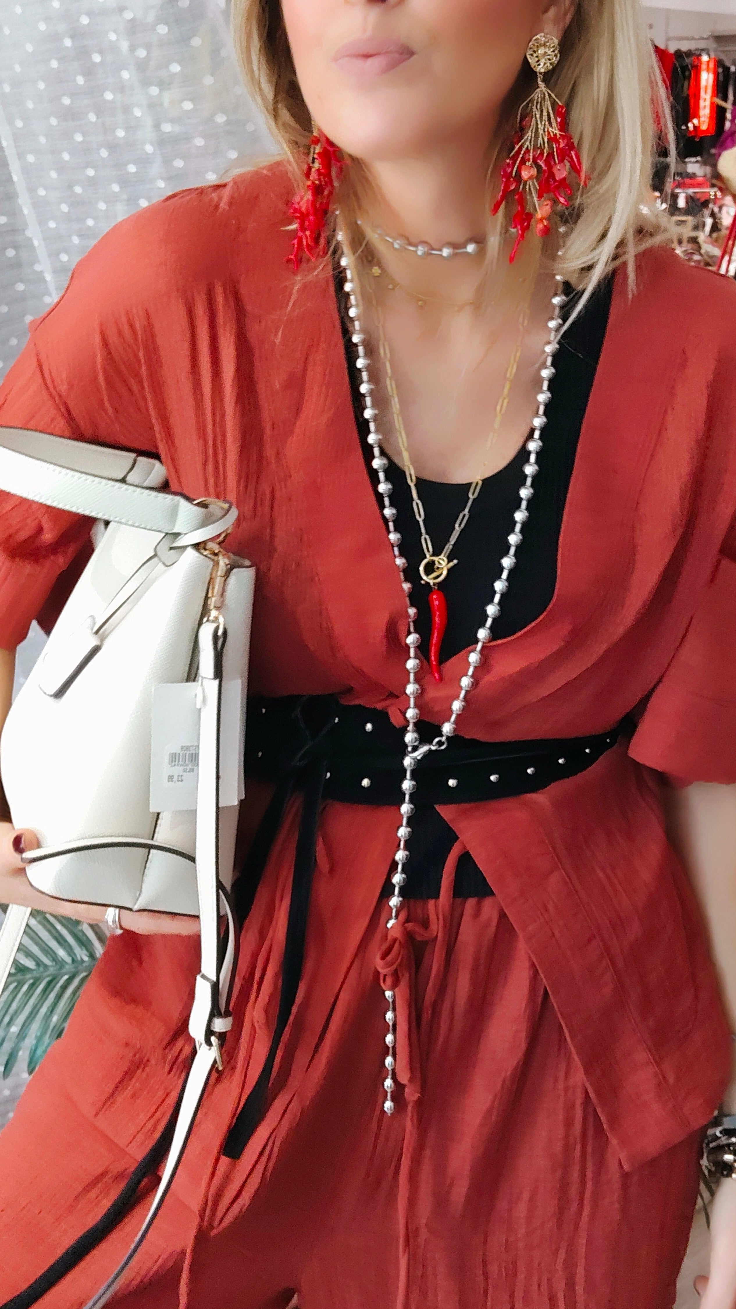 KIMONO/CHAQUETA TEJA