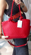 Bolso Tote de Cuerda Trenzada