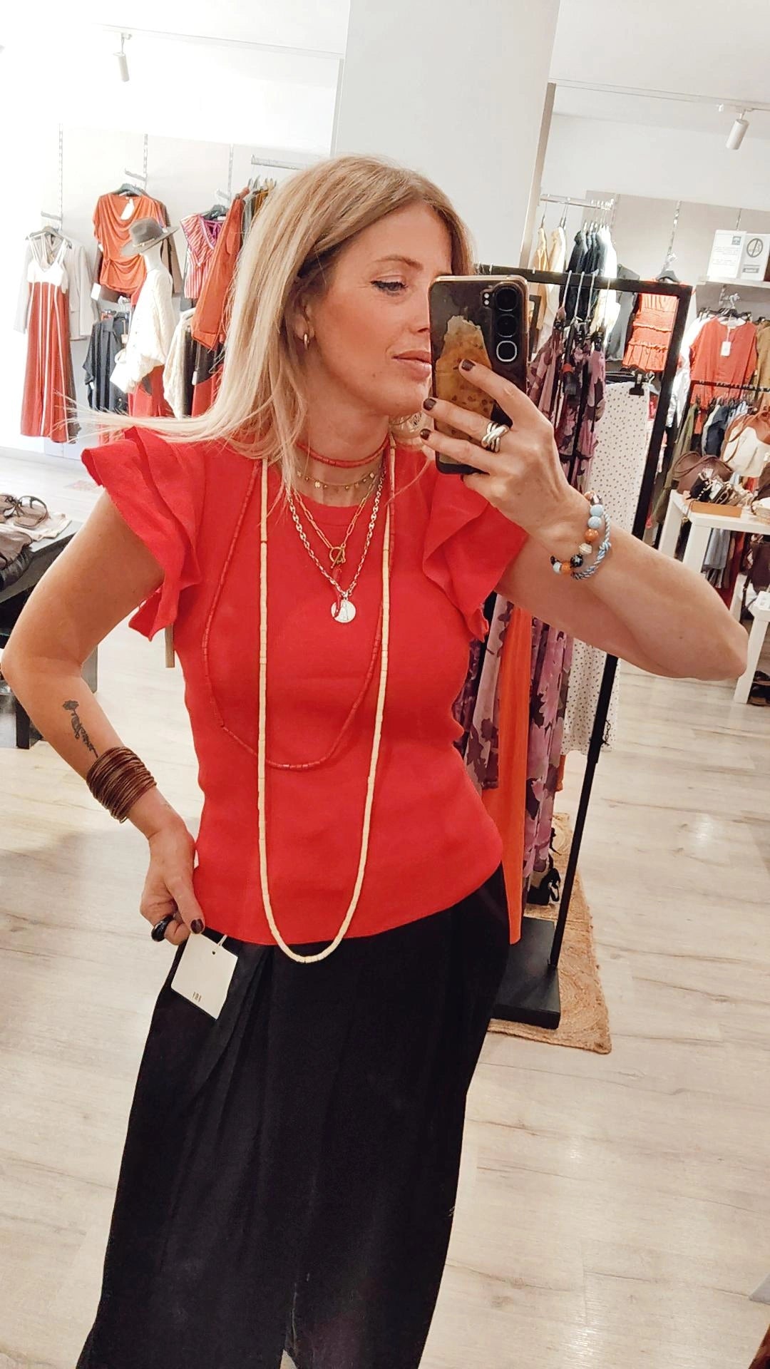 TOP ROJO VOLANTE