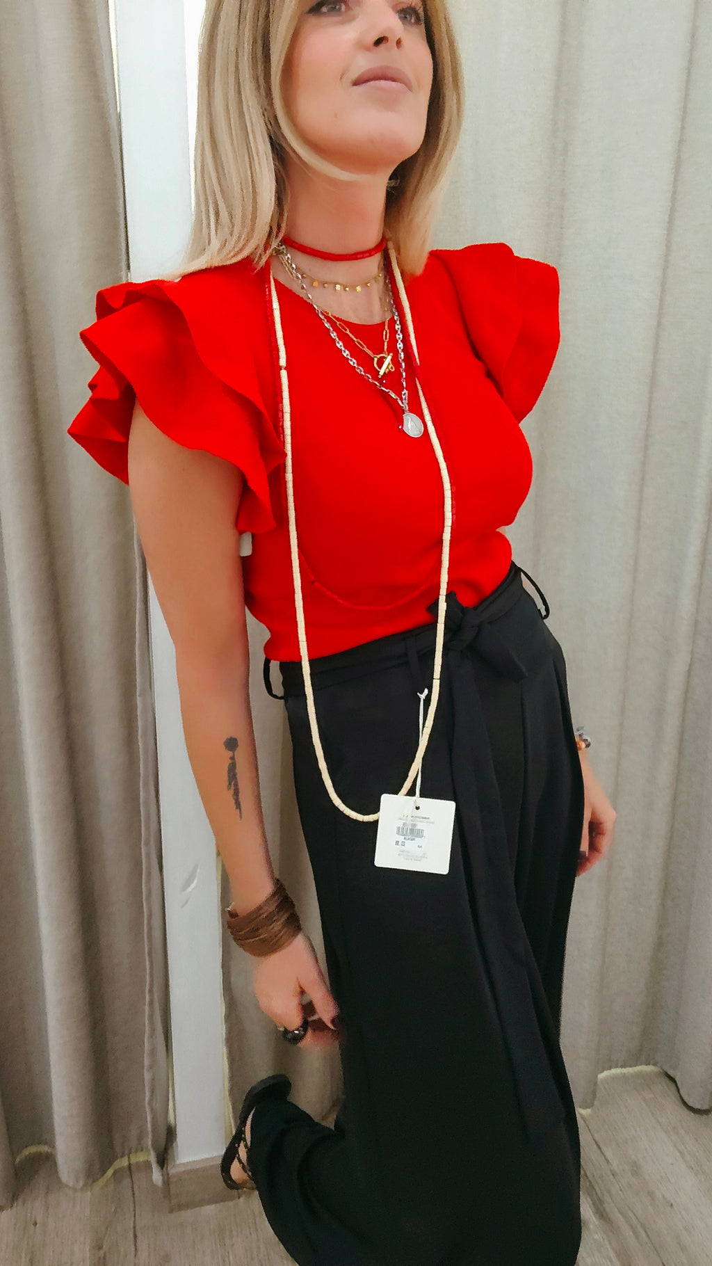 TOP ROJO VOLANTE