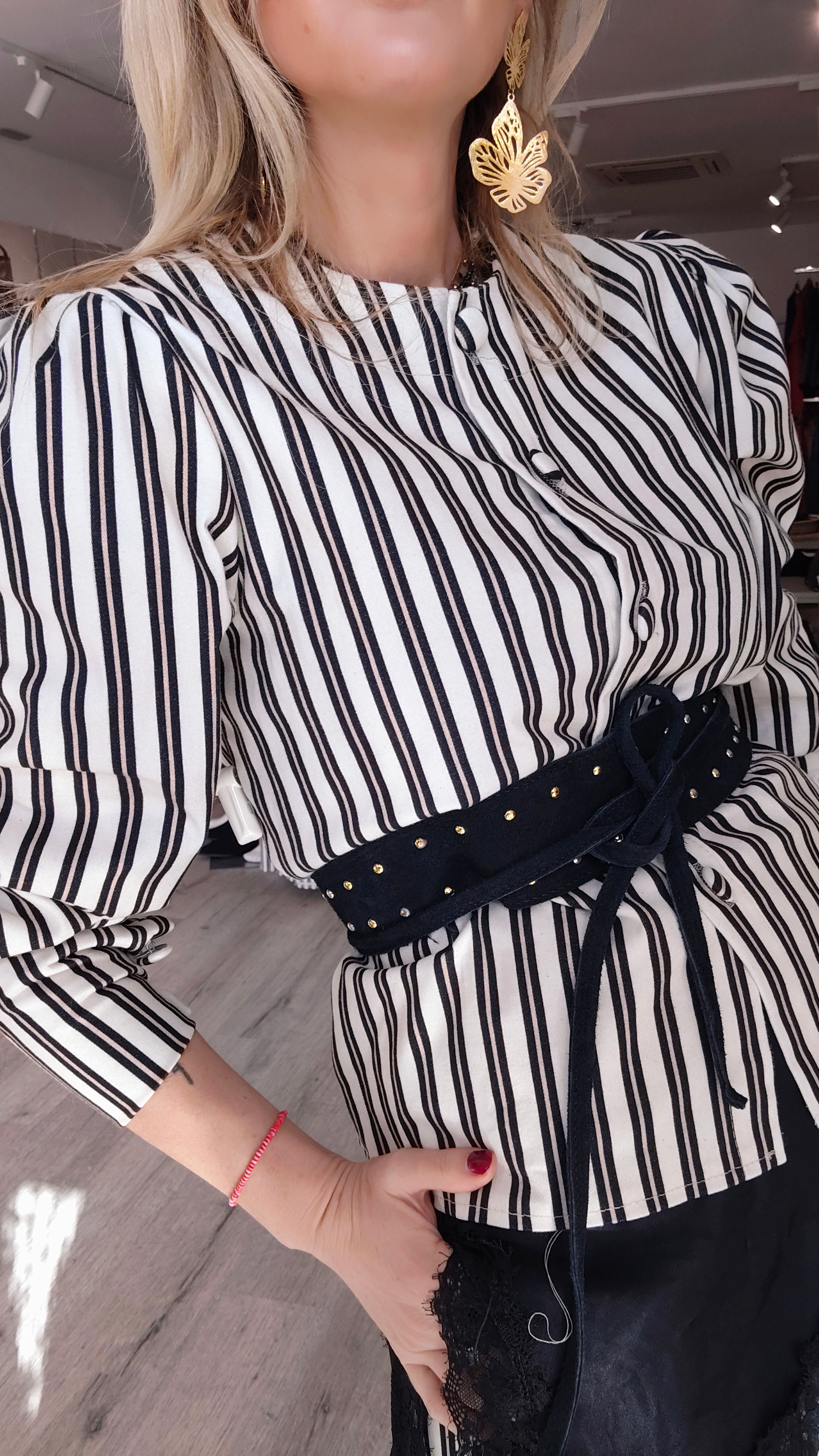 CHAQUETA RAYAS
