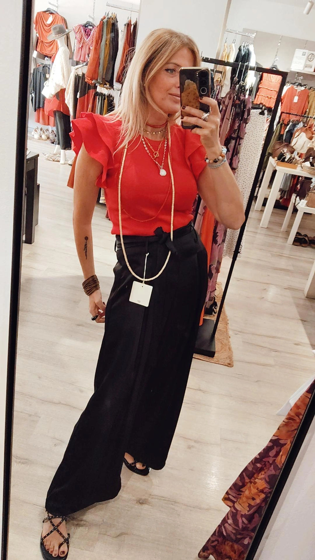 TOP ROJO VOLANTE