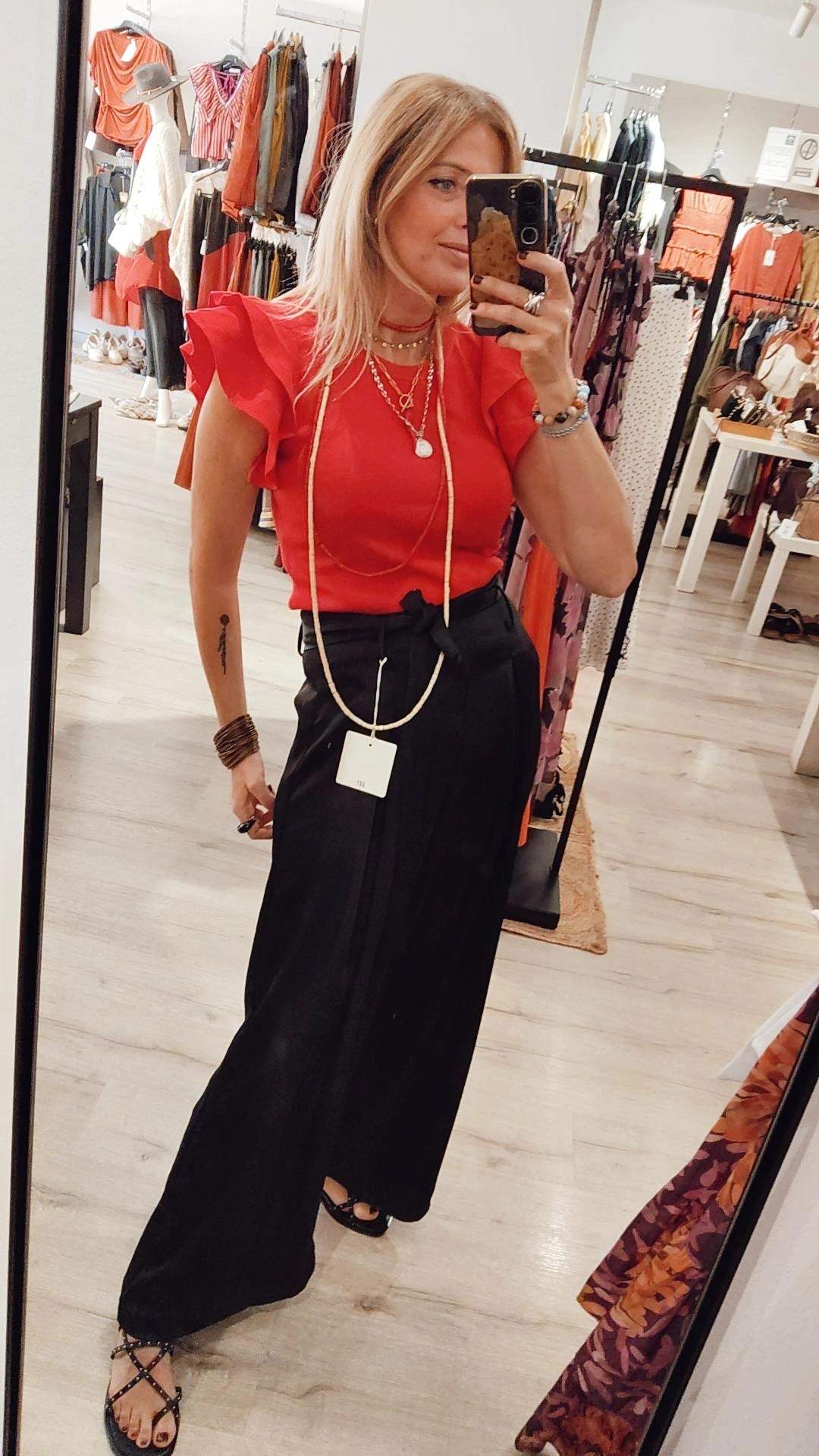 TOP ROJO VOLANTE