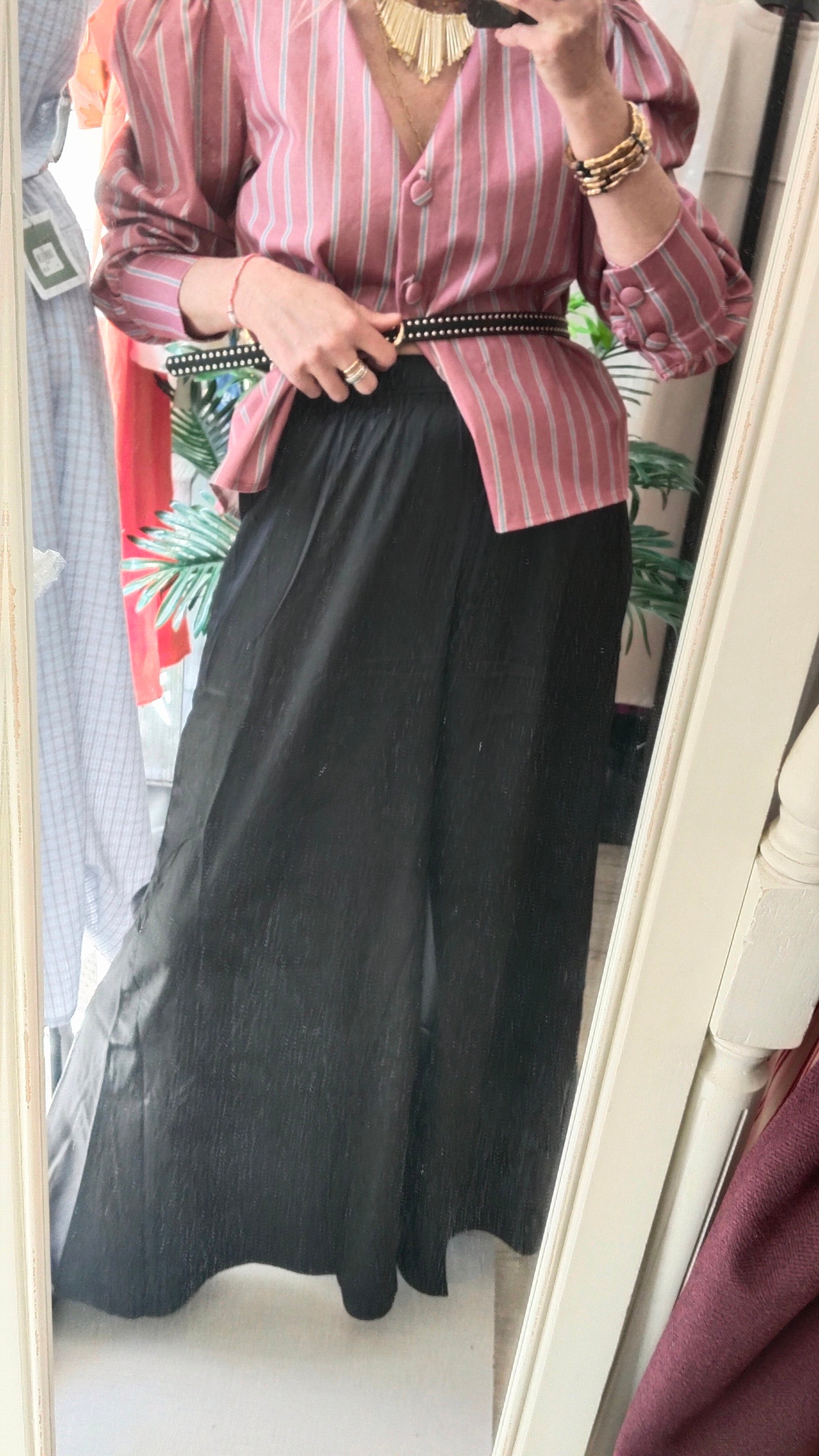 PANTALÓN PALAZZO NEGRO