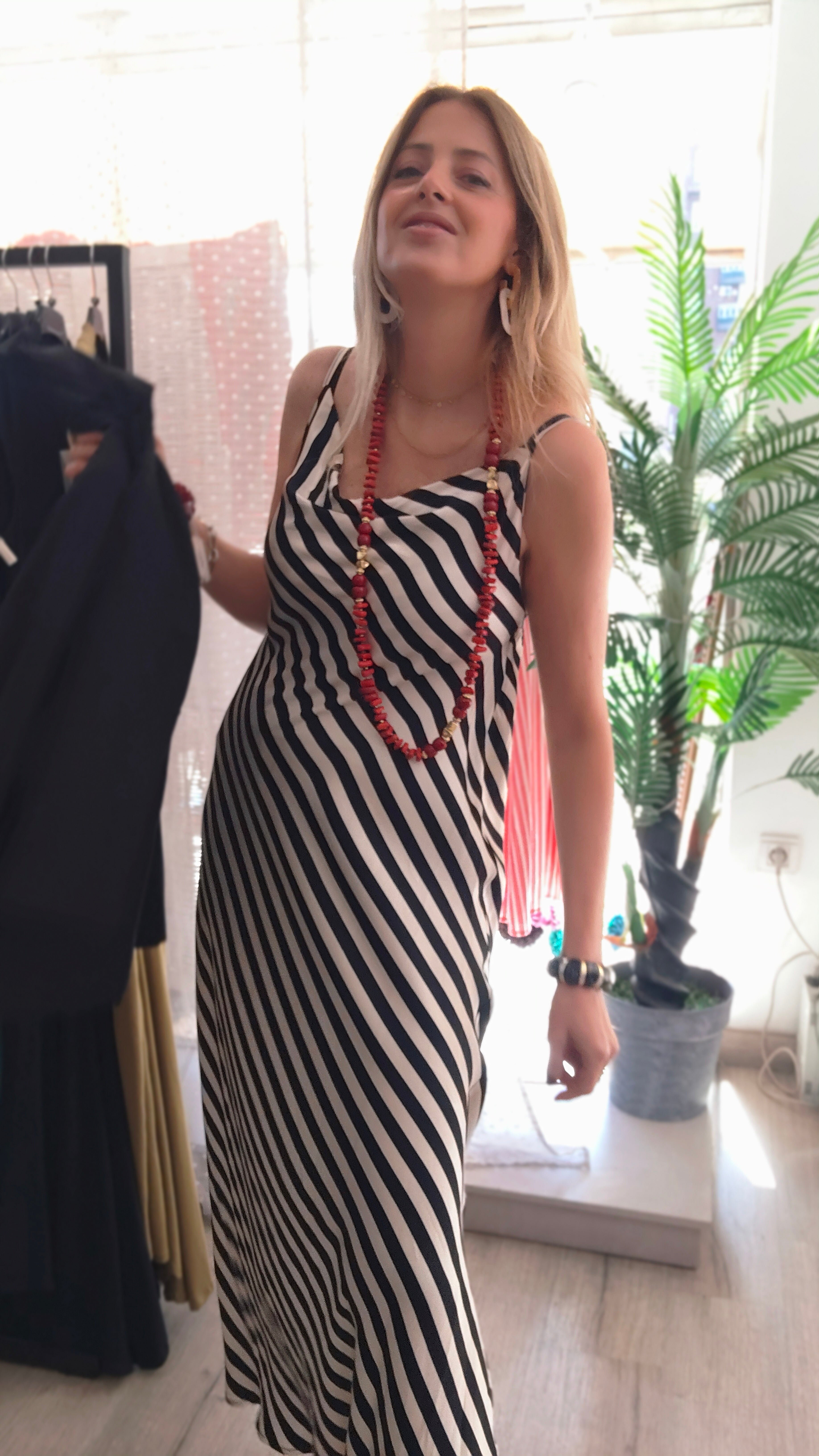 VESTIDO MAREJADA NEGRO