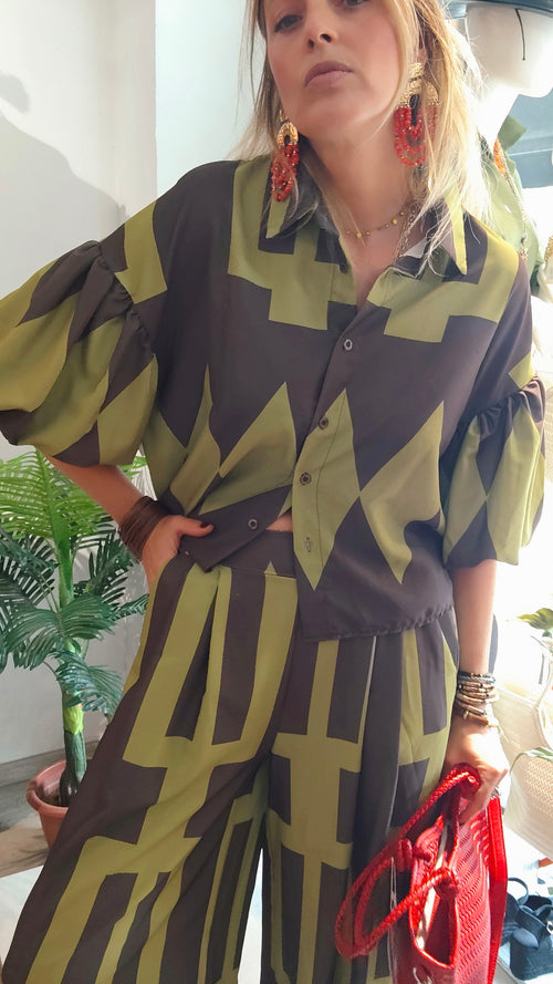 CAMISA ESTAMPADA RASO