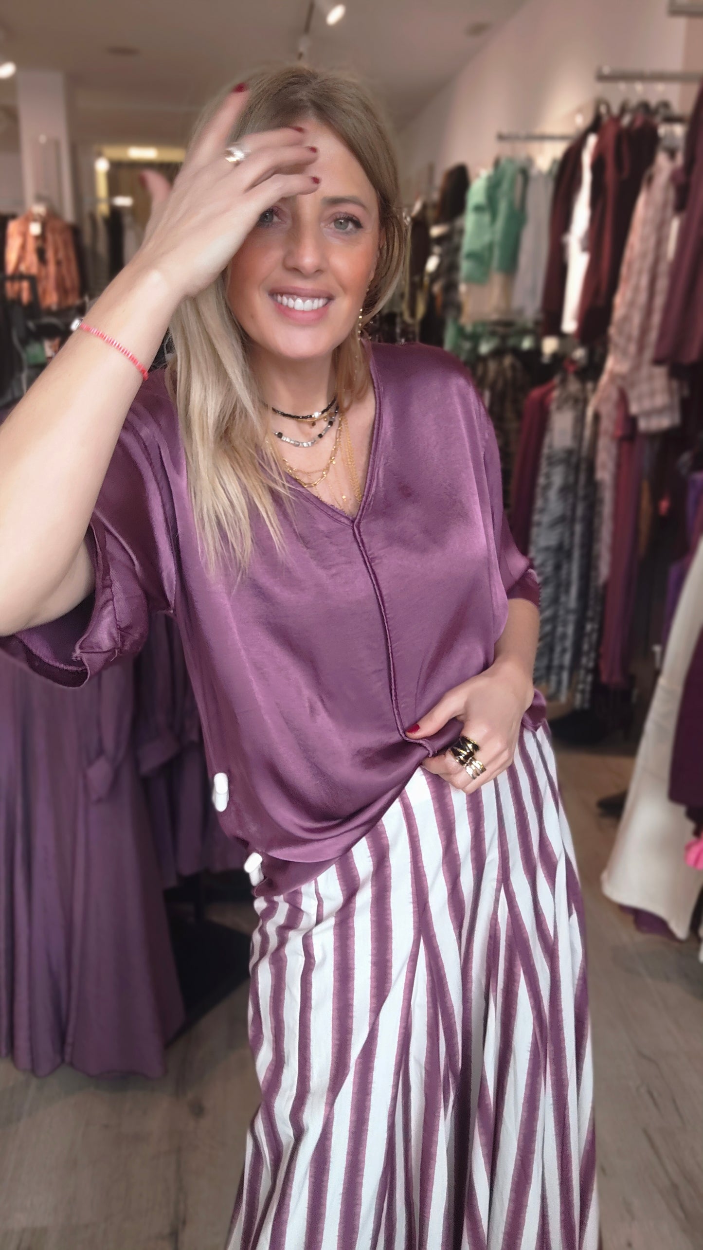 CAMISA FABIOLA SATÉN