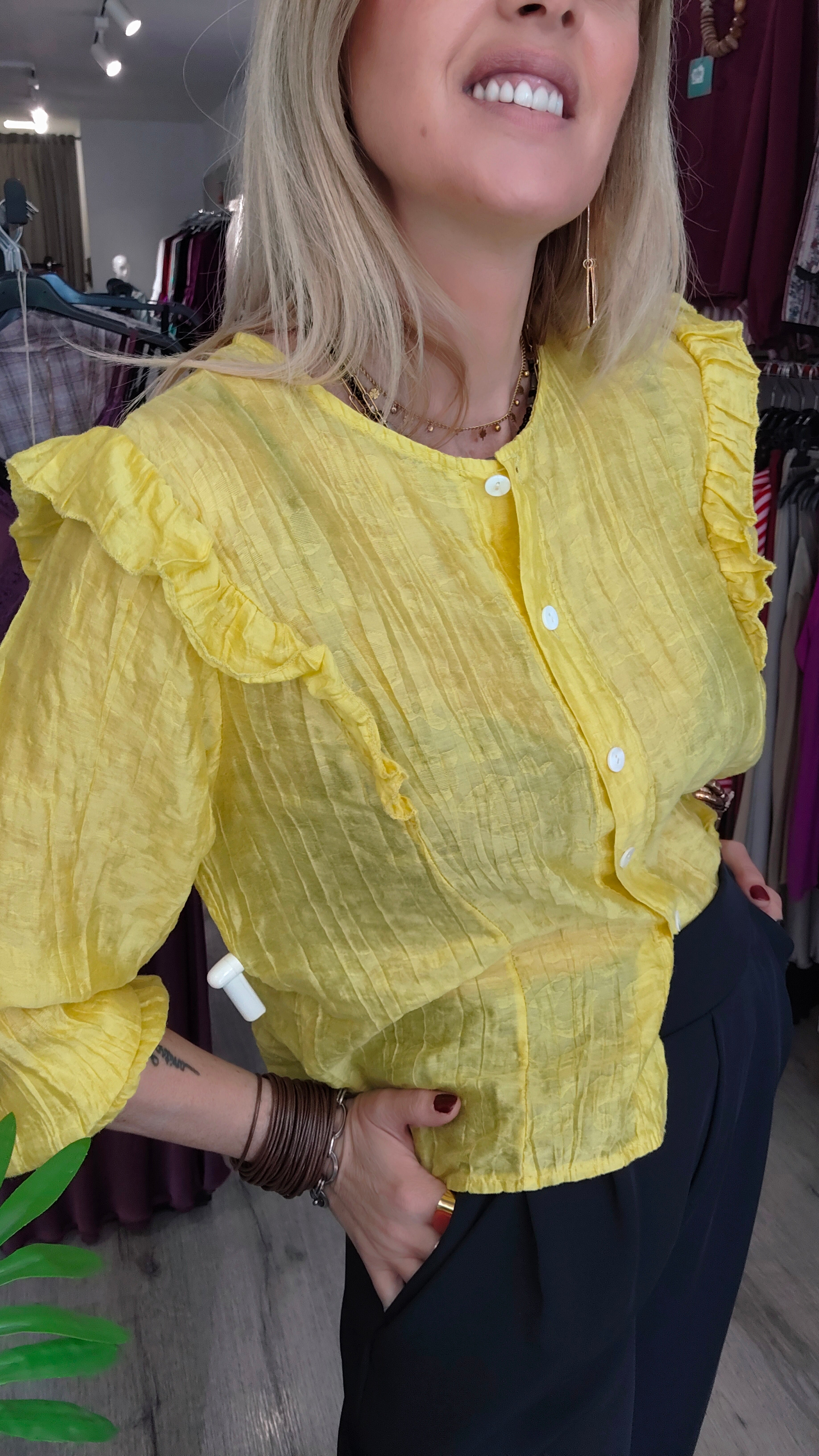 CAMISA MARINA