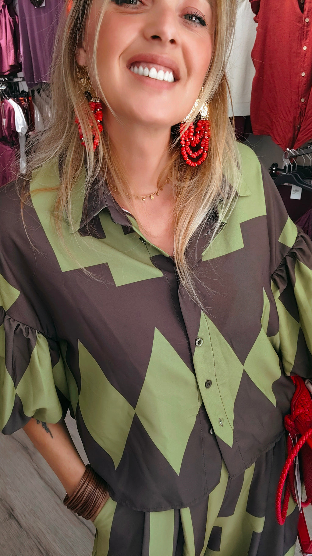 CAMISA ESTAMPADA RASO