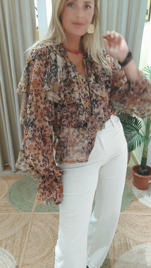 BLUSA TRANSLÚCIDA