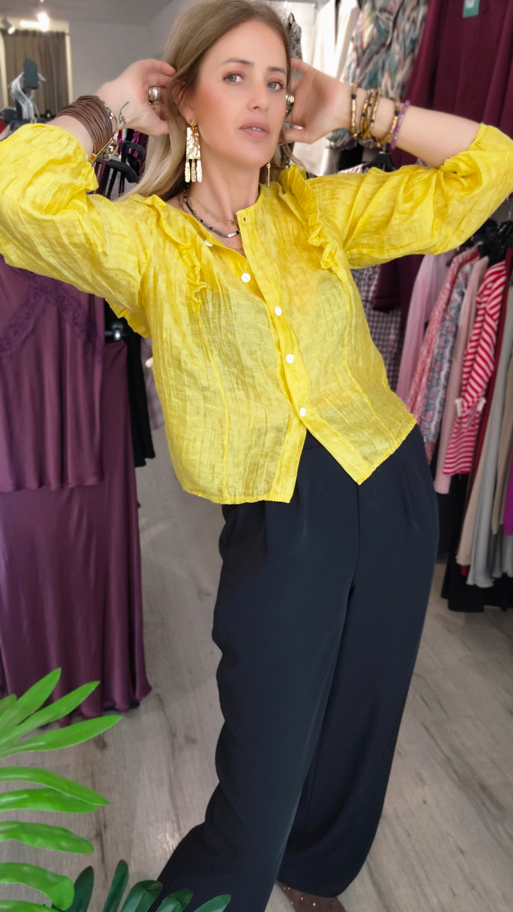 CAMISA MARINA