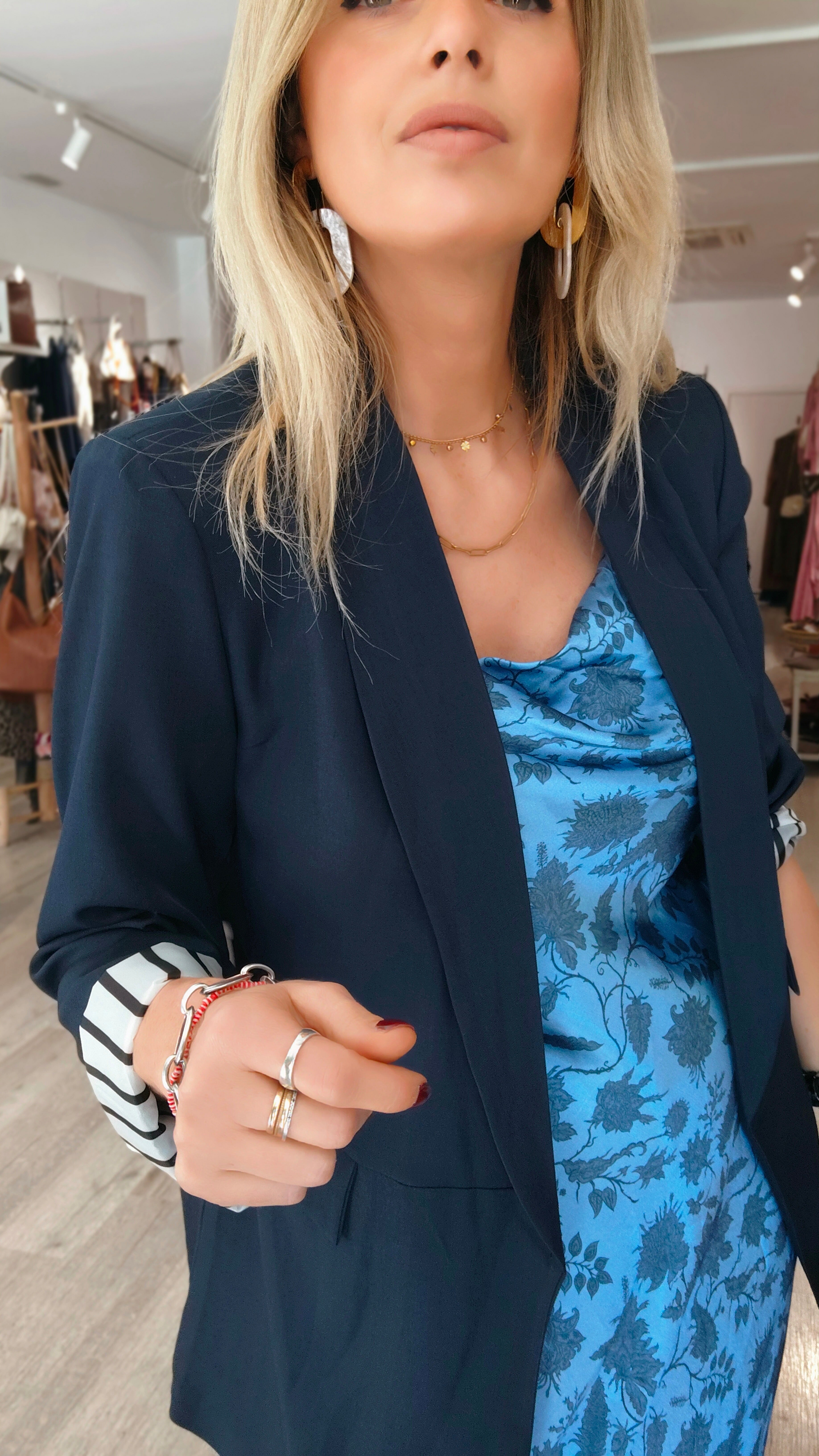 CHAQUETA CLASI AZUL