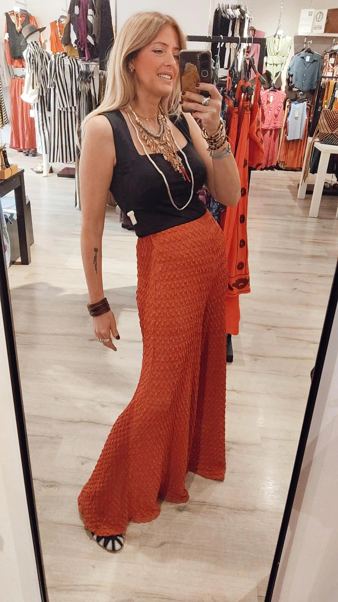 PANTALÓN LINA TEJA