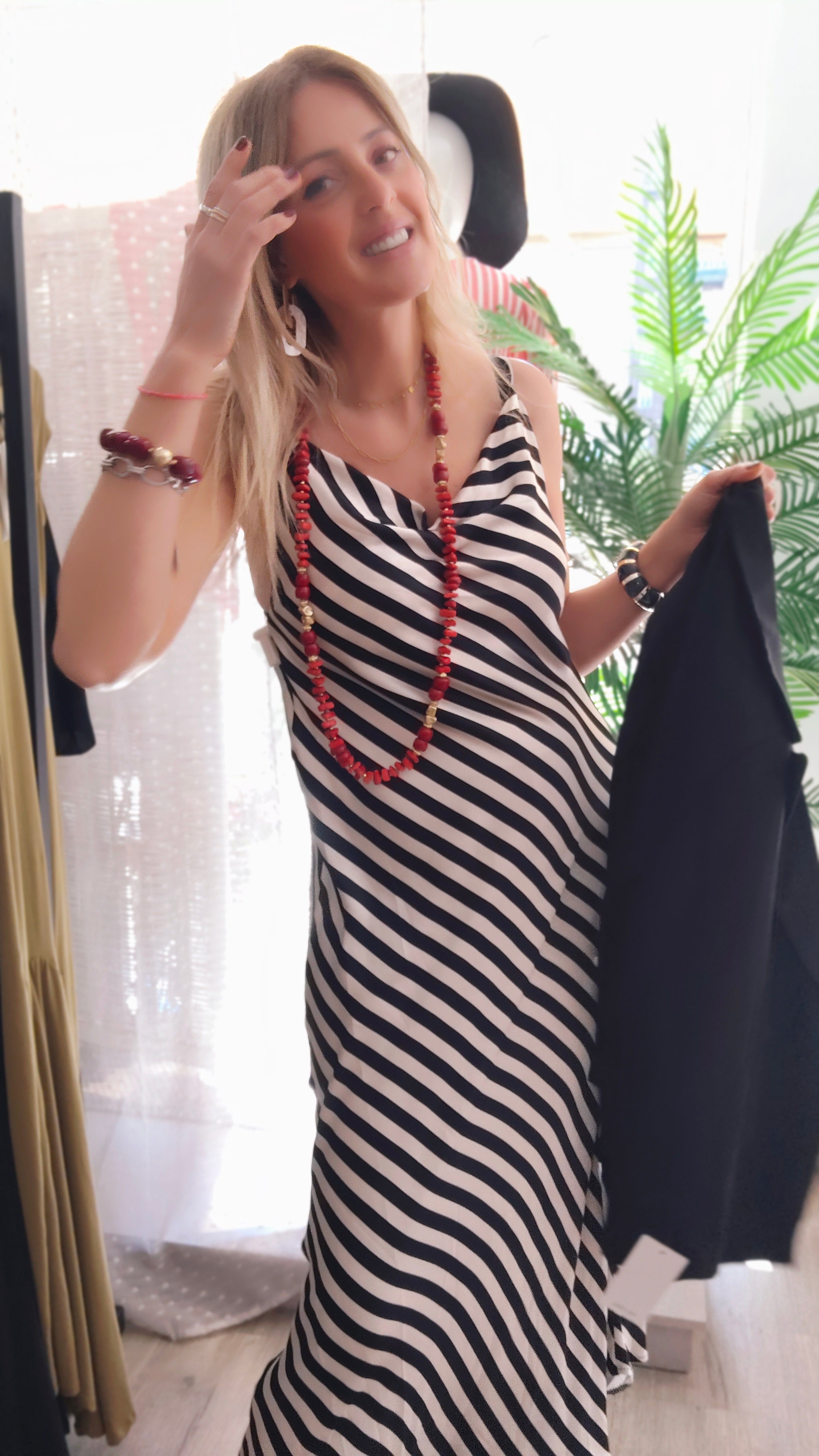 VESTIDO MAREJADA NEGRO