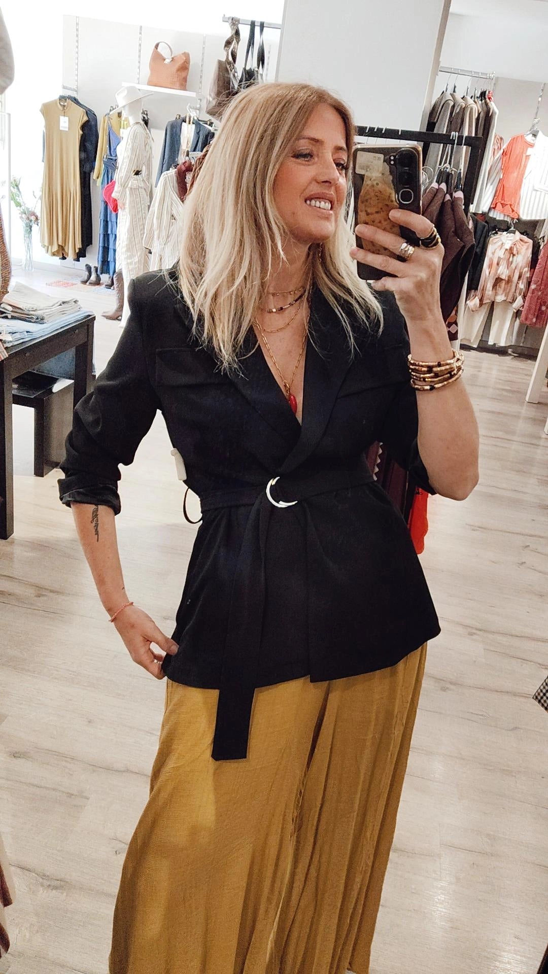 BLAZER CRUZADA NEGRA