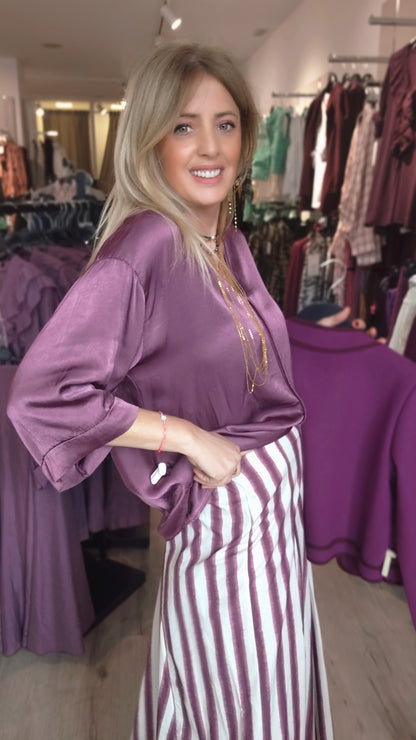 CAMISA FABIOLA SATÉN