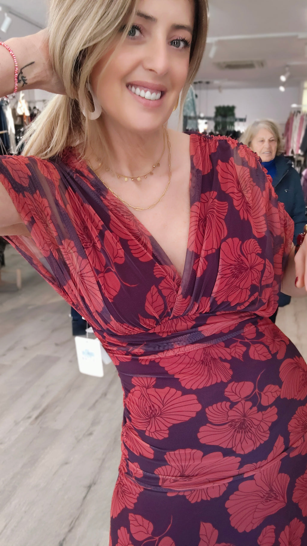 VESTIDO BORGOÑA
