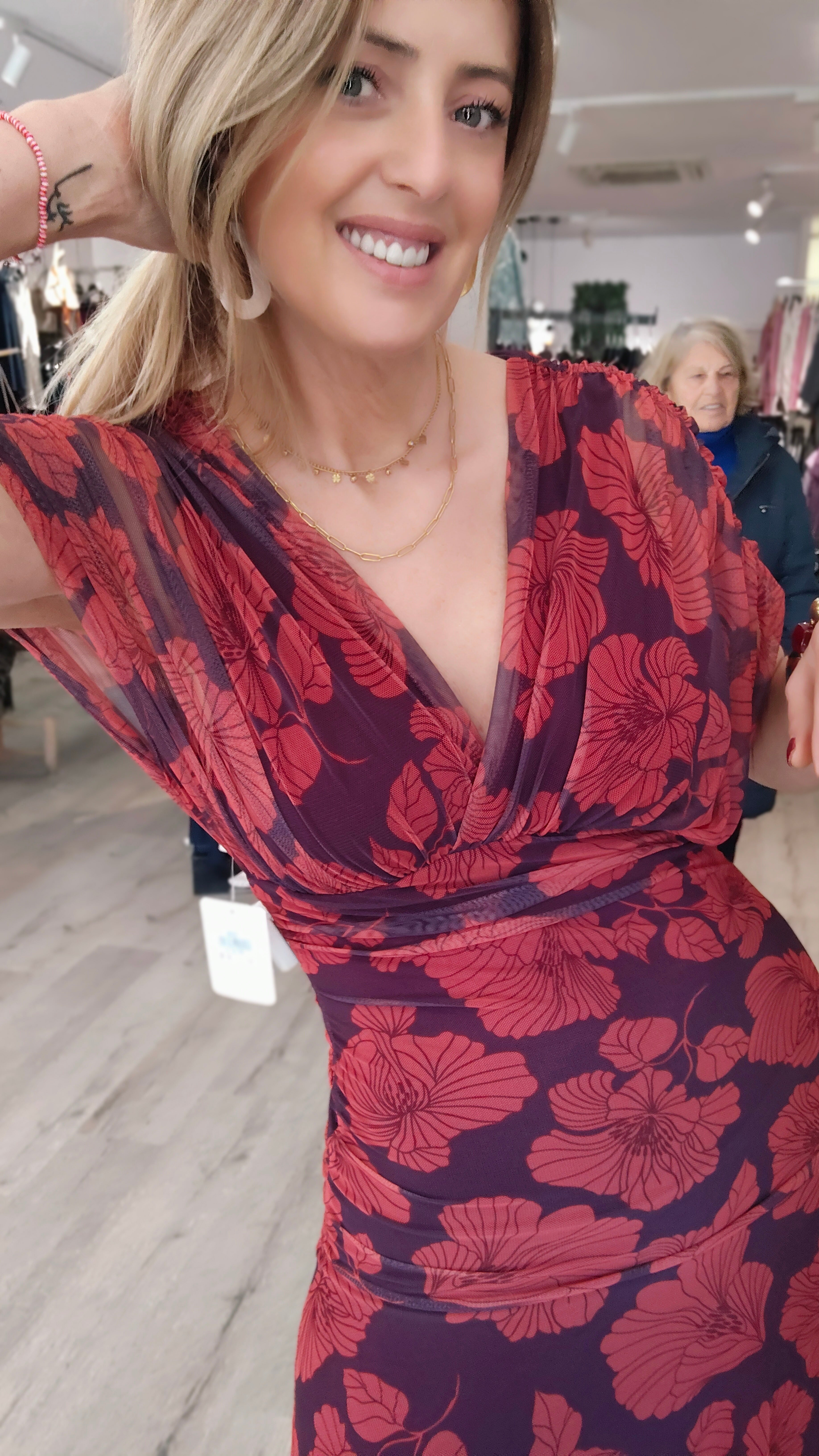 VESTIDO BORGOÑA