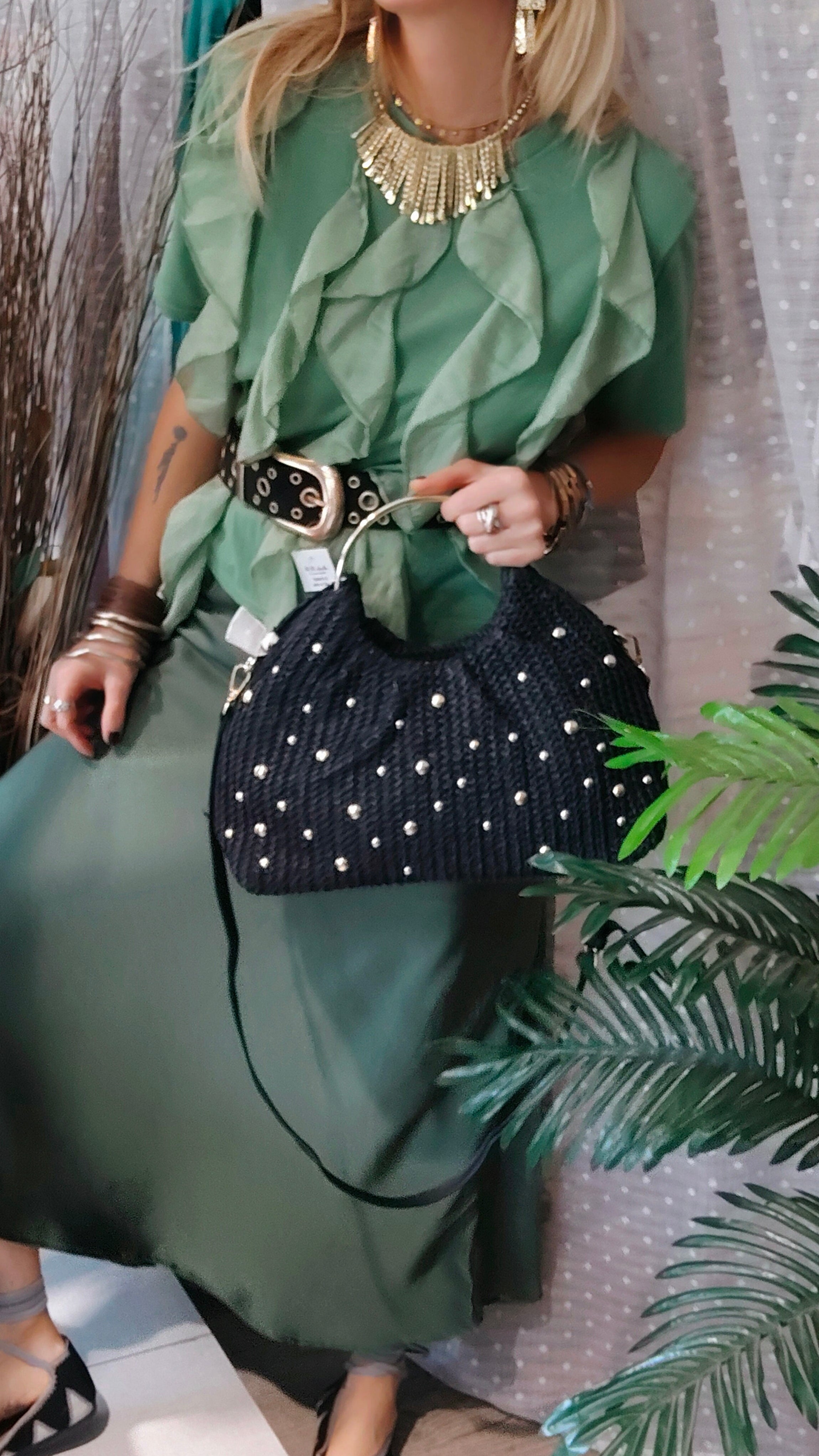 BOLSO RAFIA TRENZADO