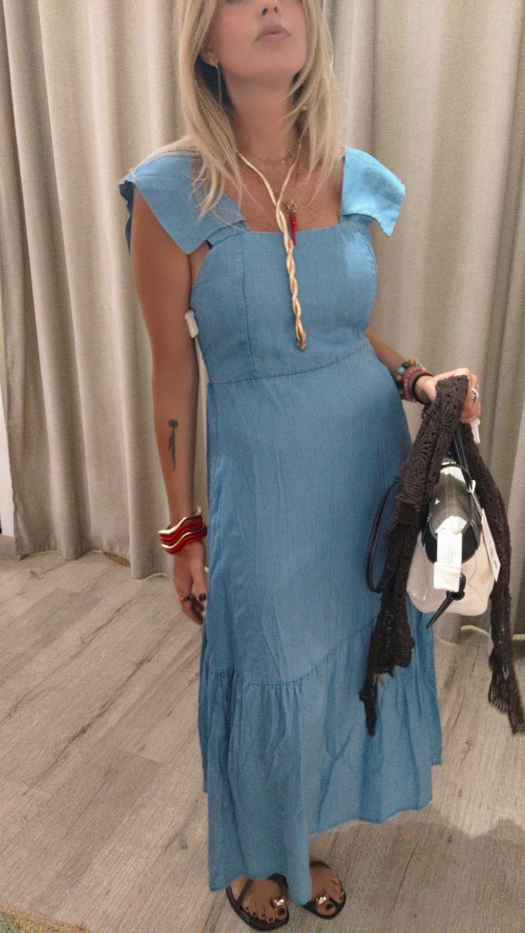 VESTIDO LYOCELL EFECTO LAVADO