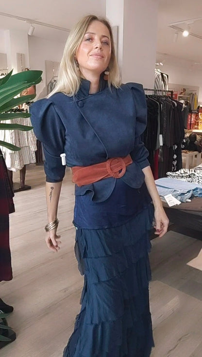 CHAQUETA EFECTO ANTE