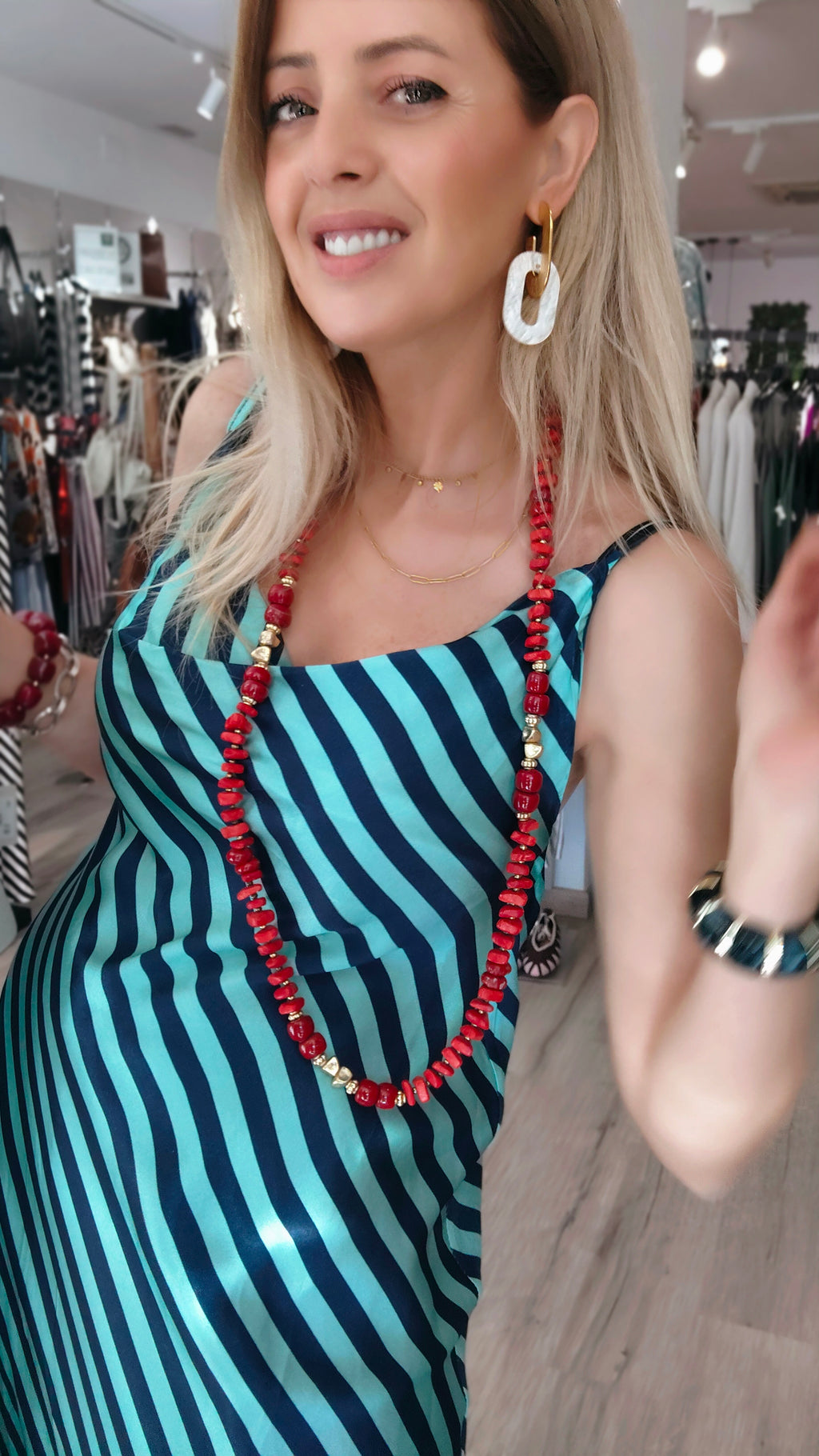 VESTIDO  MAREJADA VERDE