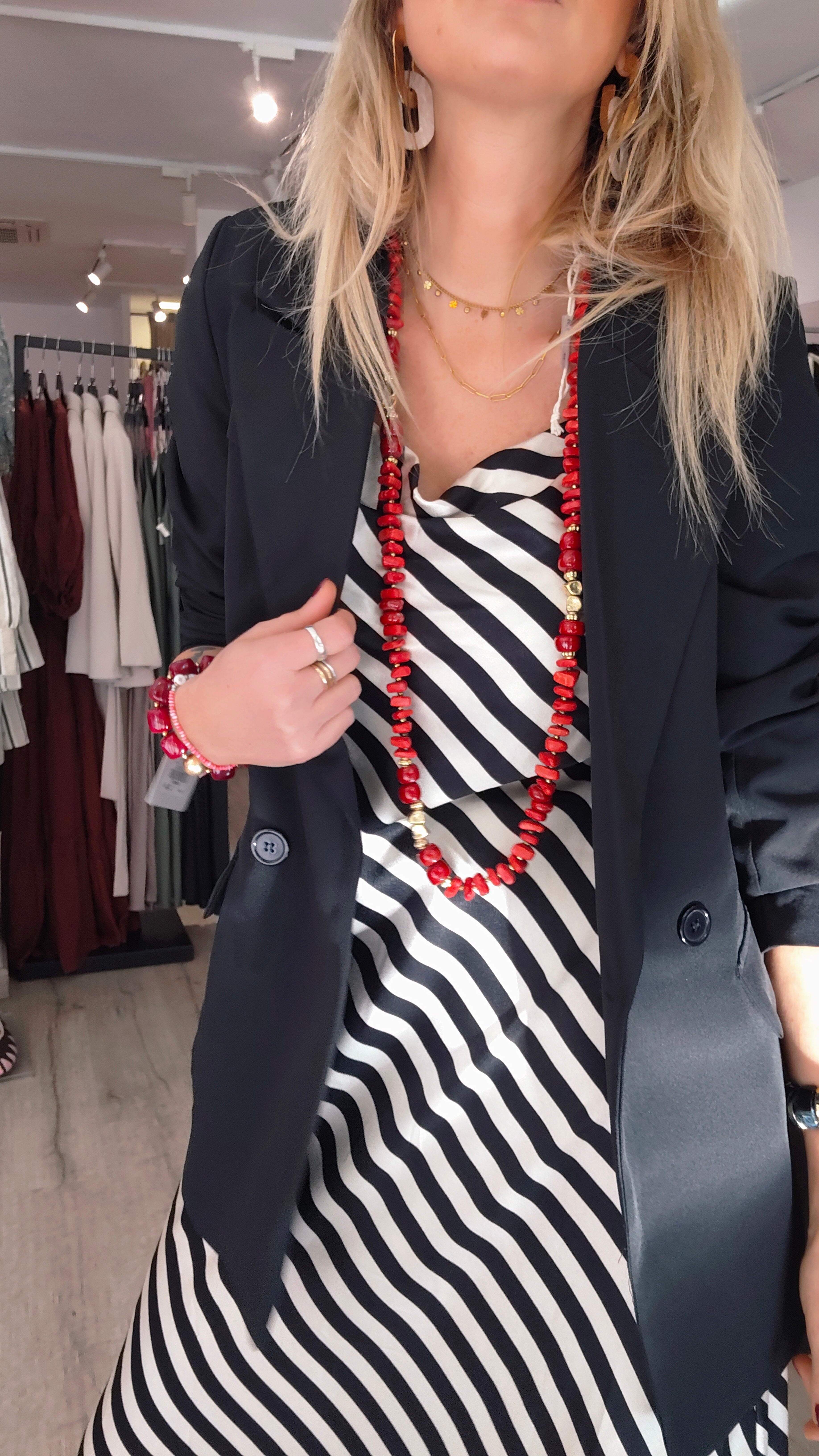 VESTIDO MAREJADA NEGRO