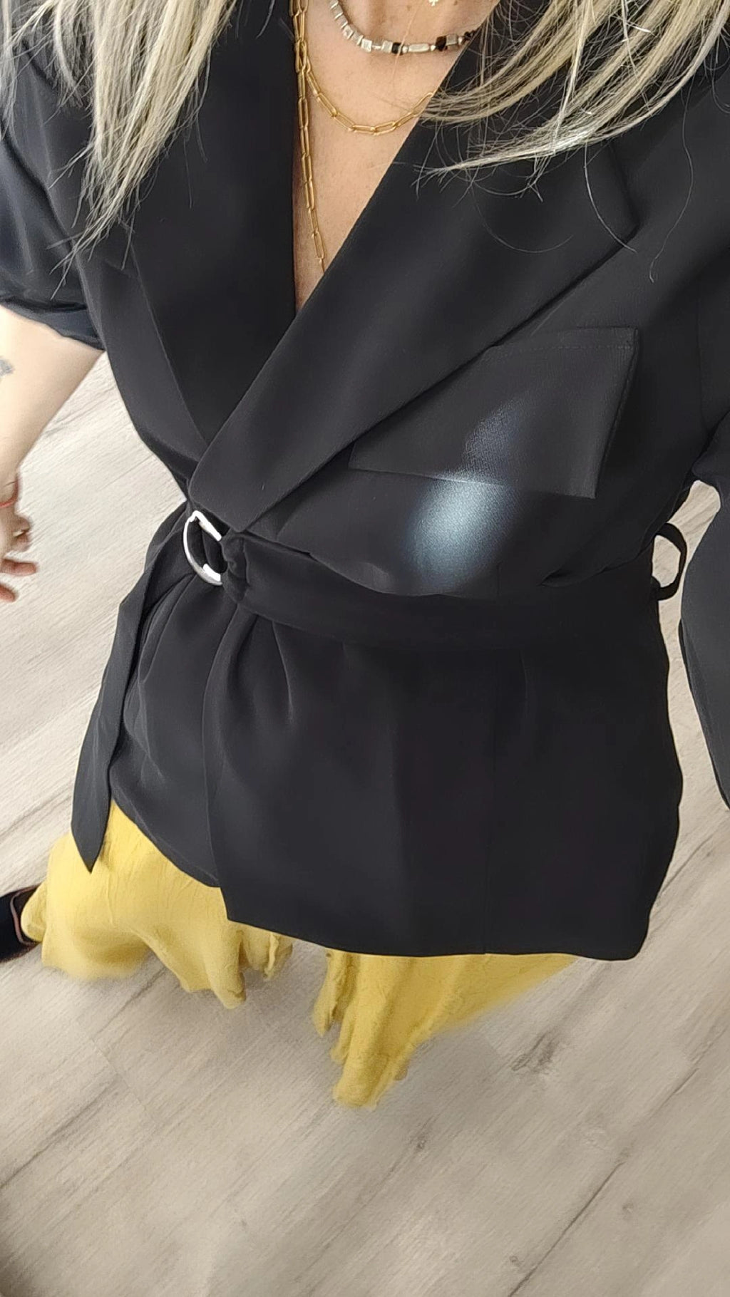 BLAZER CRUZADA NEGRA