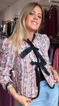CHAQUETA VINTAGE ROSA