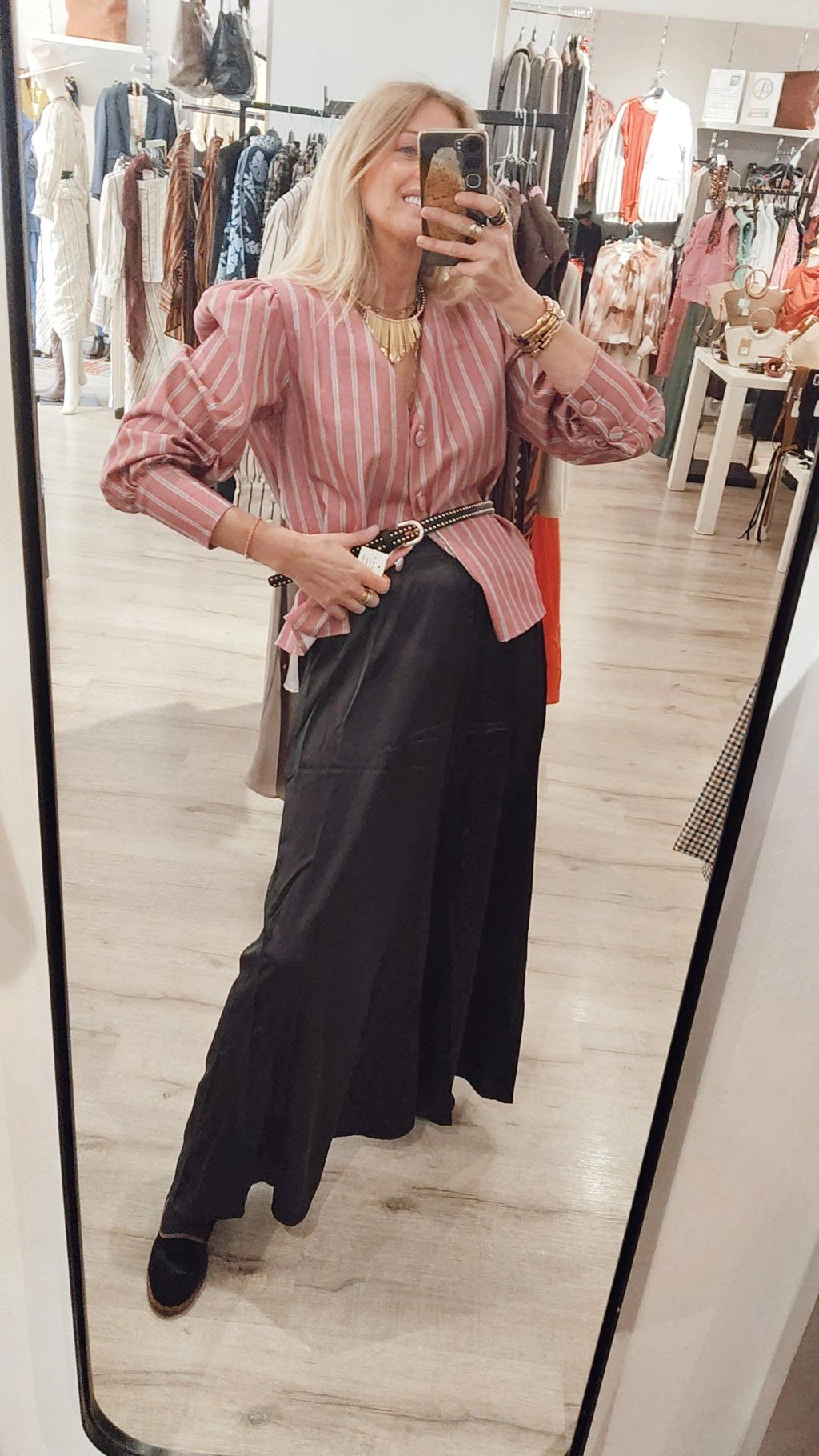 PANTALÓN PALAZZO NEGRO