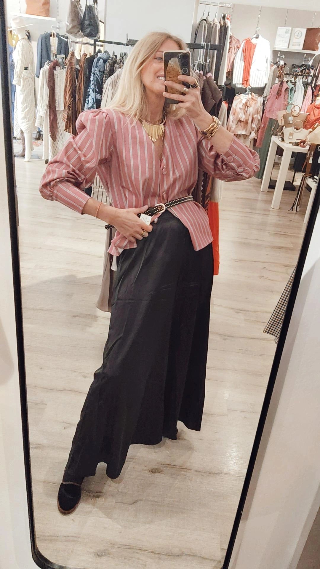 PANTALÓN PALAZZO NEGRO