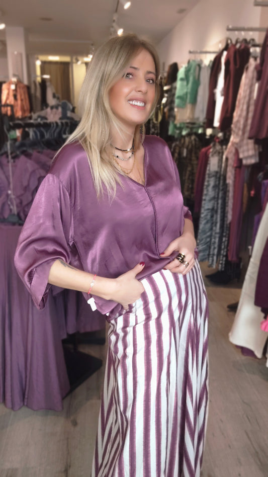 CAMISA FABIOLA SATÉN