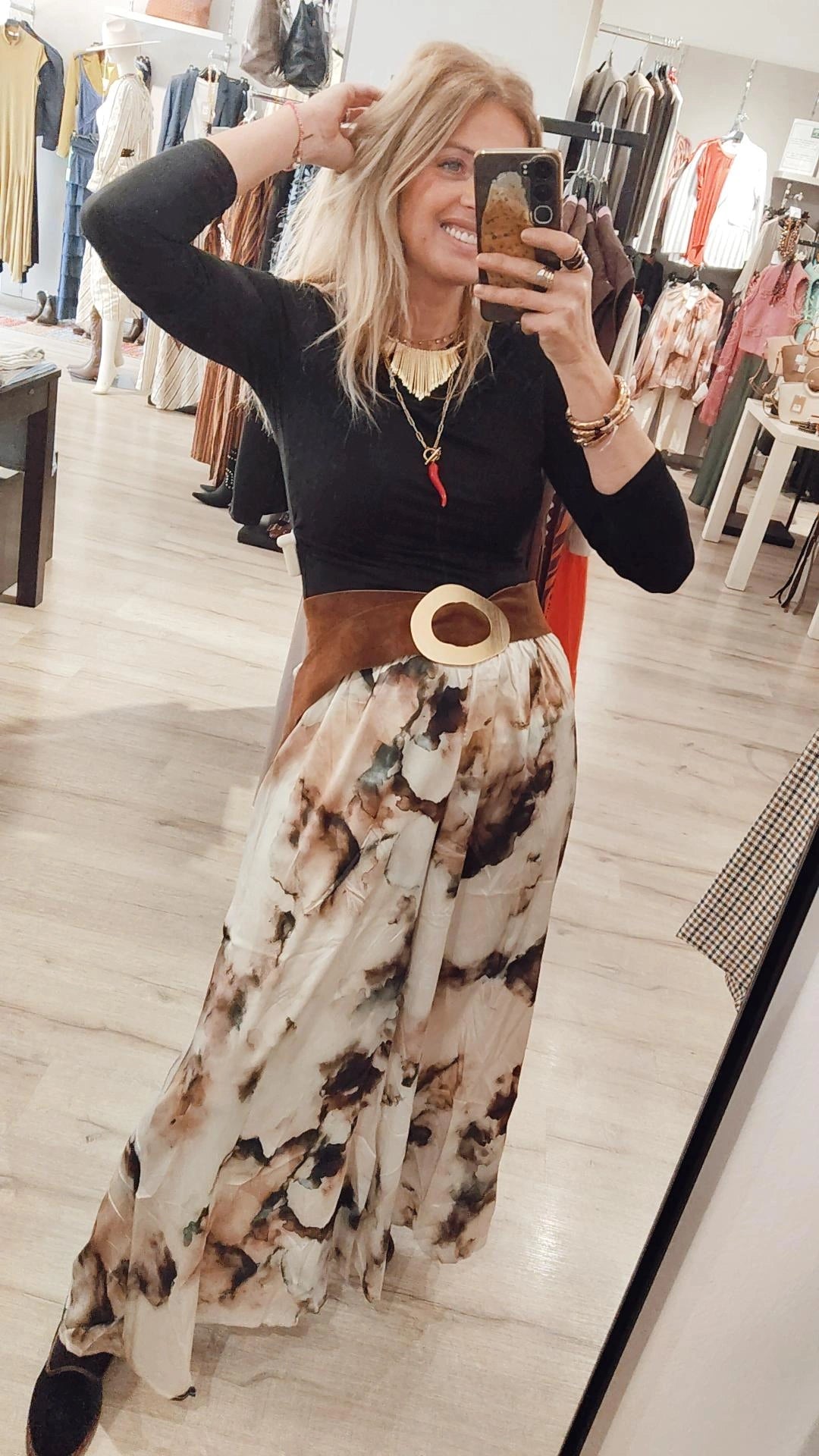 PANTALÓN PALAZZO ESTAMPADO